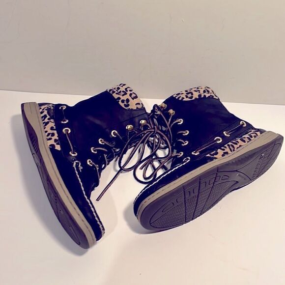 Vintage leather Sperry boots - Picture 3 of 4